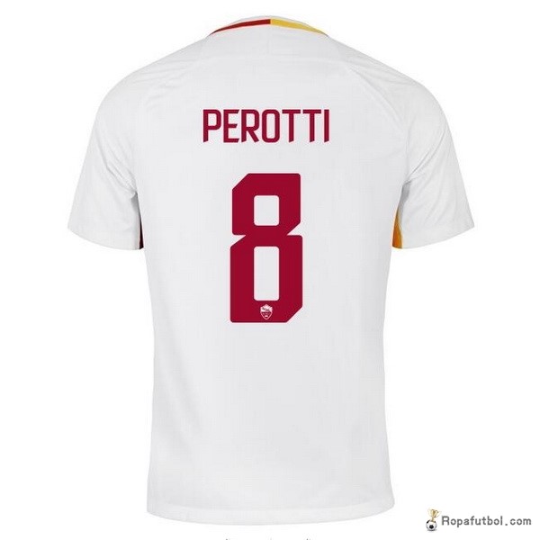 Camiseta As Roma Replica Segunda Ropa Perotti 2017/18